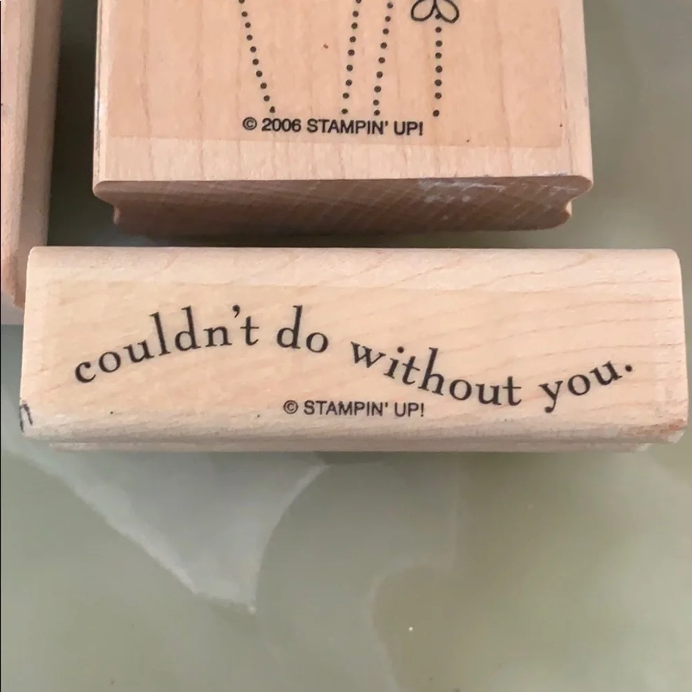 Spring Stamp in’ Up! Clean/used stamp set